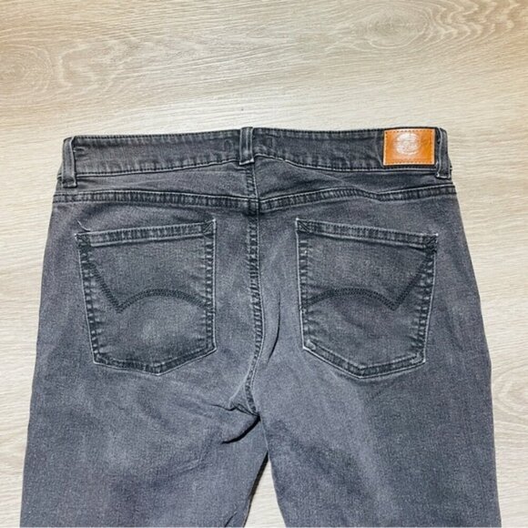Dickies Vintage Bootcut Denim Jeans Women's Size 8 Black - Picture 2 of 7